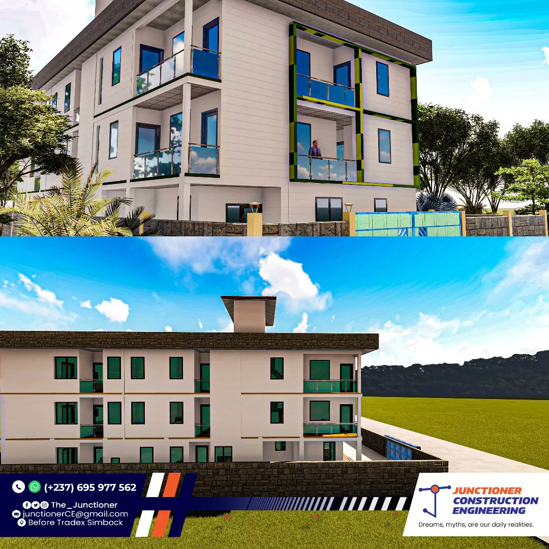 The Junctioner Construction (@junctioner_eng) on Twitter photo Fin des travaux de fondation de notre projet de contruction d'un bâtiment de type R+2 à usage d'habitation
☎️: +237 695977562
📧: Junctionerce@gmail.com
#architecturedesign
#Construction
#renovation
#Sustainability
#buildyourdreamhome Fin des travaux de fondation de notre projet de contruction d'un bâtiment de type R+2 à usage d'habitation
☎️: +237 695977562
📧: Junctionerce@gmail.com
#architecturedesign
#Construction
#renovation
#Sustainability
#buildyourdreamhome