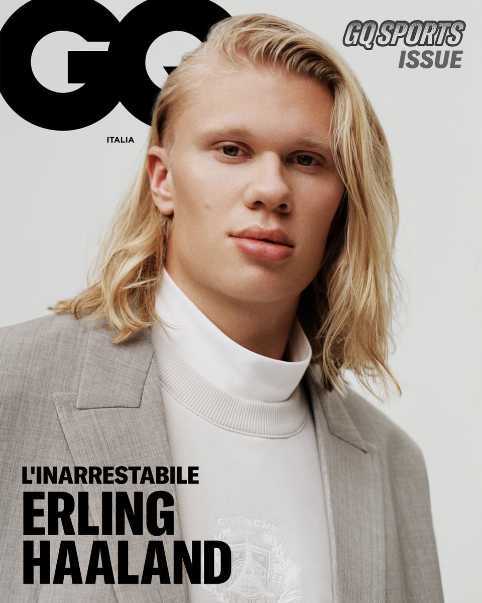 Primo giocatore a segnare 25 gol in 20 partite di Champions League, Erling Haaland è la cover star del prossimo GQ Sports Issue. Leggi la storia completa trib.al/b70EJ16