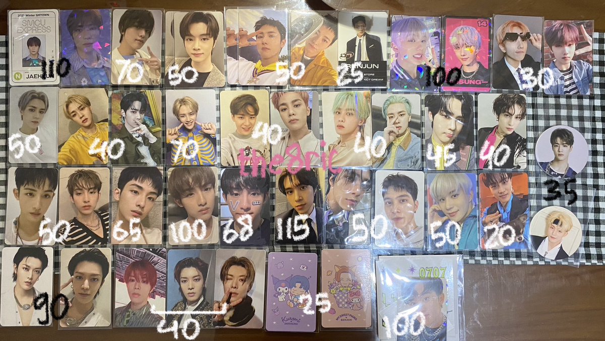 the8ric's tweet photo. # wts — want to sell [ rts n likes r highly appreciated ]

aab pc jaehyun haechan sungchan renjun jisung kun winwin yangyang hendery jungwoo taeil yuta doyoung jeno  

๑ price on pict
๑ medan based
๑ shopee available
๑ exc pack &amp; admin fee.

mt after dming ! https://t.co/uVACkaF7gB