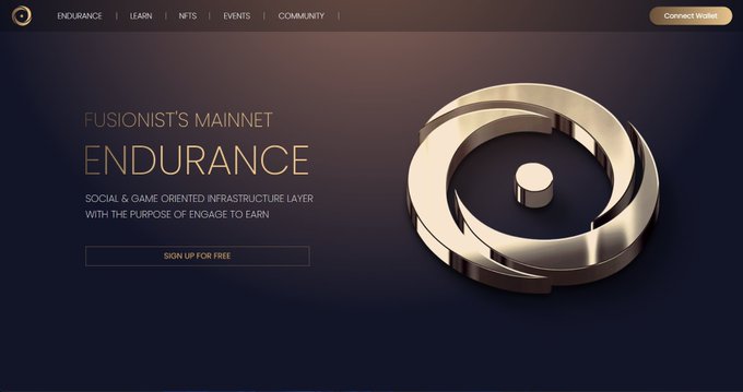 FusionistC's tweet photo. Fusionist's mainnet 'Endurance' is ready for launch 

Endurance is a social &amp; game-oriented infrastructure layer which will serve many other games in the future

In the next days be releasing more information on how you can participate, earn and profit from being an early user 👋🏽 https://t.co/AwvGNWoSmA