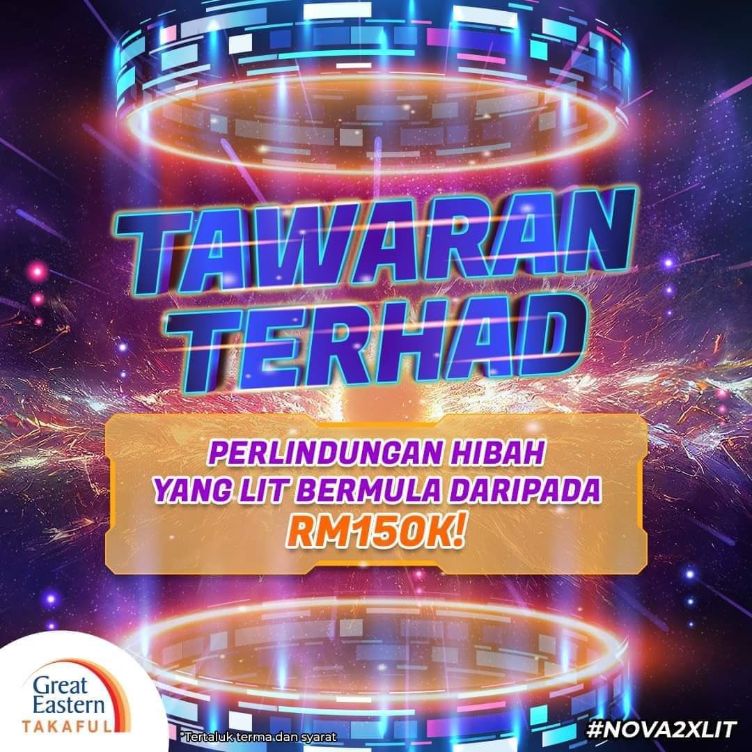 getfirdous23's tweet photo. Pelan hibah baru 2023!

✅ murah dan mampu milik (dari RM50)
✅ Nilai hibah tinggi (min 250k)
✅ Boleh tambah manfaat lain

⚠️ LIMITED TIME OFFER! ⚠️
16 January 2023 - 15 February 2023

💰Nilai hibah minimum RM150,000! 
🕺So harga makin murah (dari RM30). 

Apa lagi tunggu? https://t.co/uuOzQeVbAB