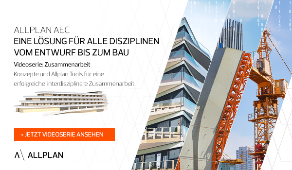 AllplanAustria's tweet photo. Sehen Sie in unserer englischsprachigen Videoreihe, welchen Stellenwert OPEN BIM und interdisziplinäre #Zusammenarbeit für den Erfolg Ihrer #Hochbau- und #Infrastrukturbauprojekte haben und welche Lösungen #ALLPLAN hierbei für alle Fachbereiche bietet 
👉 https://t.co/OKZGzNtysV https://t.co/ghsCO3jWpZ