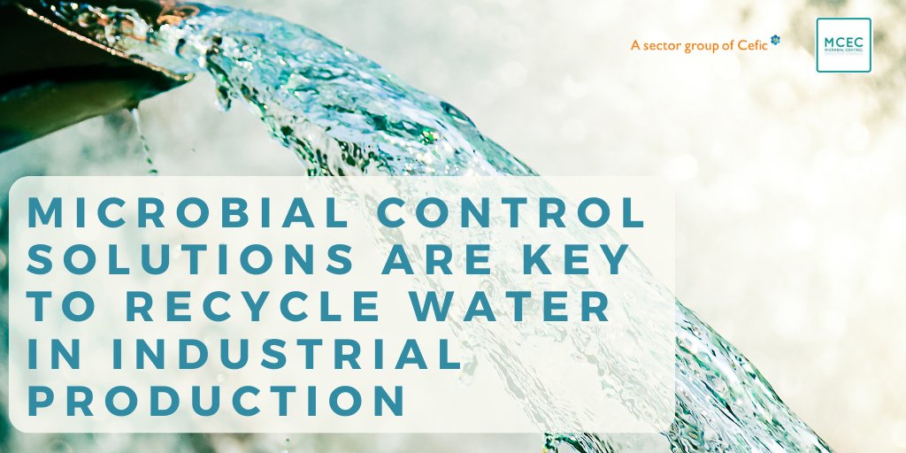 #MicrobialControl solutions are key to #RecyclingWater used in industrial production. If #microbes were not eliminated with #biocides, corrosion, scale deposits &amp; slime formation would lead to millions of m³ of water being wasted.

Discover more here: bit.ly/3h38Cnq