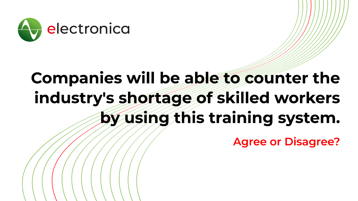 Shortage of #skilled #workers in the #electronics sector: This is the result of a survey conducted by the @iaostuttgart. What do you think? Can current, newly tested education systems help SMEs continue to expand into future markets? More: bit.ly/3I6pBUw #electronicaFair