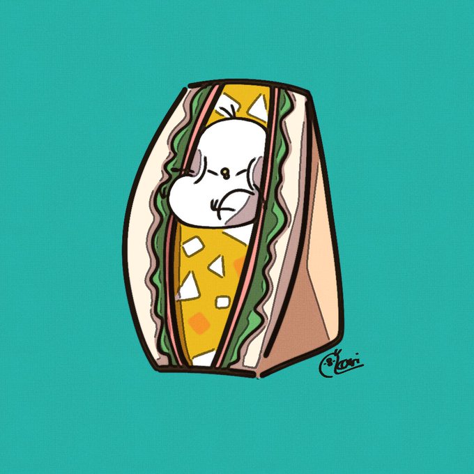 「なにこれ美味しそう サンドイッチ」のTwitter画像/イラスト(新着)｜4ページ目