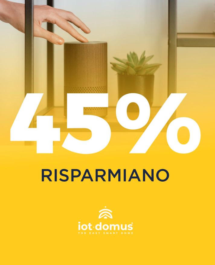 #iot2023 = #Hotnumbers
Among all IoT #property owners between U.S. & Europe, as many as 45% confirmed that they achieved average savings on consumption!
▶▶ If u want to take advantage of 1 of Domus's best IoT propositions & value your savings
In our shops or online all info