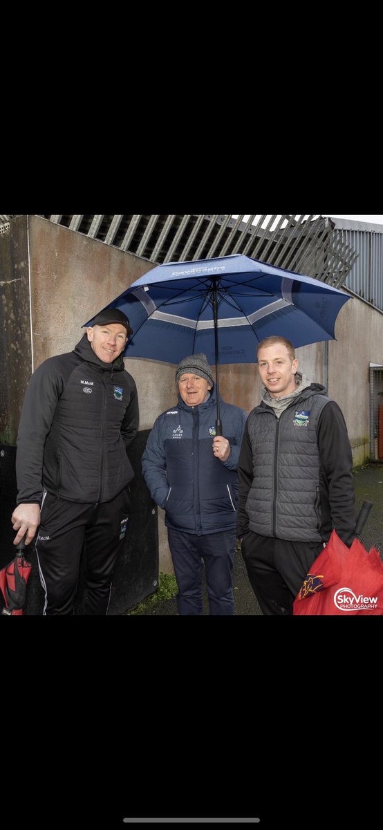 The first photo the man driving the football in NCW and me the hurling I decided to sponsor a van out of my own pocket.The second photo me and Mike discussing gym work outs and Seamus  Mc came up and did his best Rihanna impression “ you can stand under my umbrella ella ella eh”