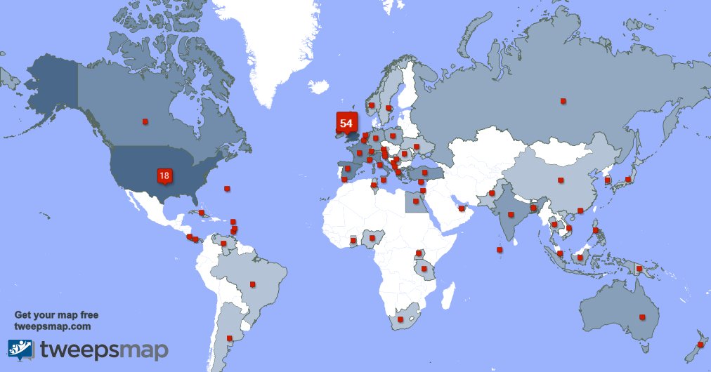 I have 2 new followers from New Zealand 🇳🇿 last week. See tweepsmap.com/!YachtingBroke…