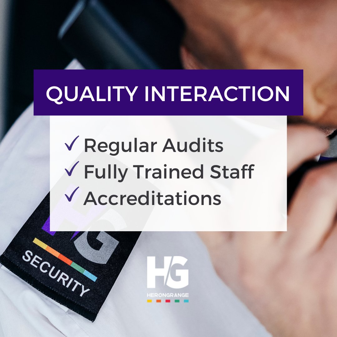 We keep our standards high✅ 

Learn more about Herongrange, and the services we provide by visiting our website: herongrange.com

📞:03450662211
📧:info@herongrange.com

#herongrange #sia #securityindustry #securitycompany #security #fireandsecurity #bespokesecurity