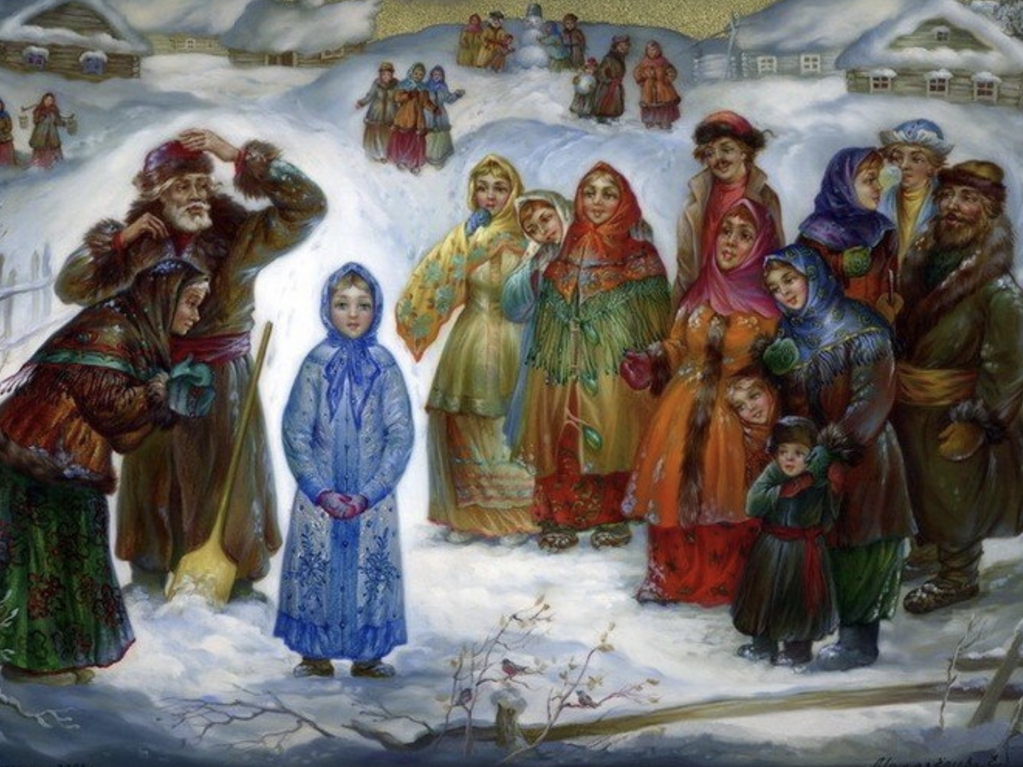 Федоскинская миниатюра сказки