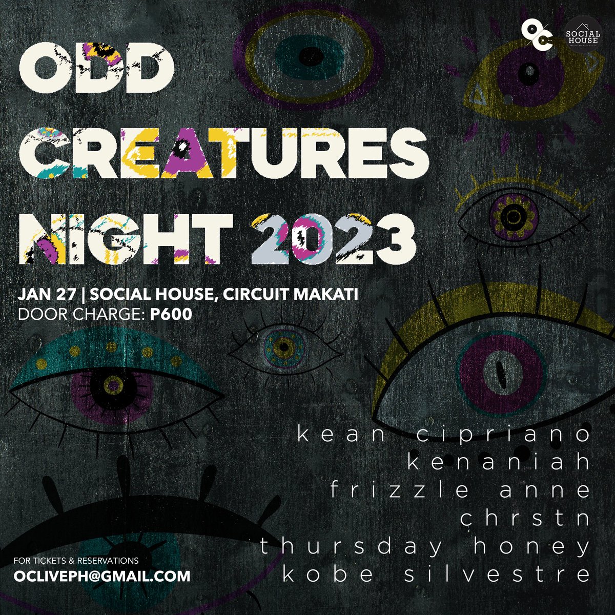 iamjamesbanaag's tweet photo. For tickets, tweet/DM me 👇🏼

#OCNight2023 #OddCreatures https://t.co/PpCDKKMP1h