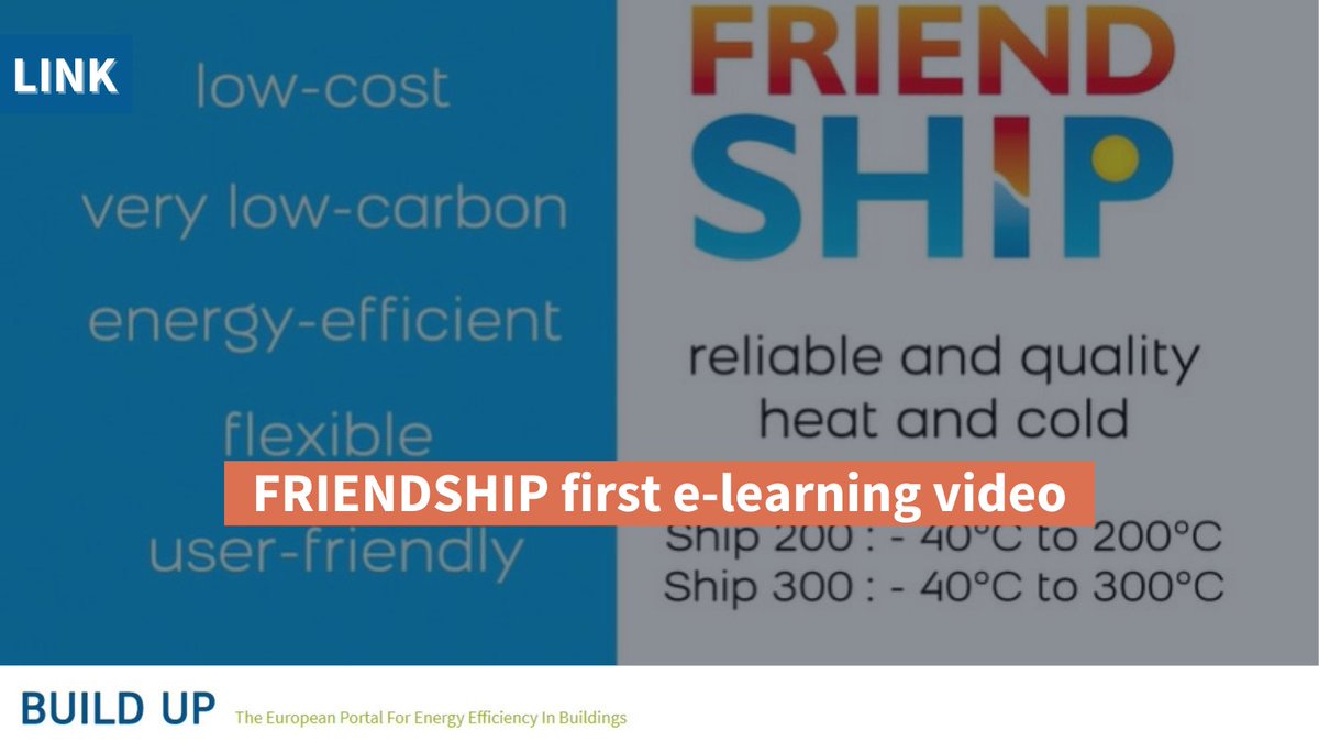 EU_BUILDUP's tweet photo. 🎥The @friendshiph2020 project has launched a video to show how it works and how essential it is to focus on #decarbonising #heat in the #industrialsector🔥

📝The project aims to provide quality #HeatingAndCooling with maximum economic profitability✅

👉https://t.co/OOboTEU3Kt https://t.co/kQPtm8vpDD