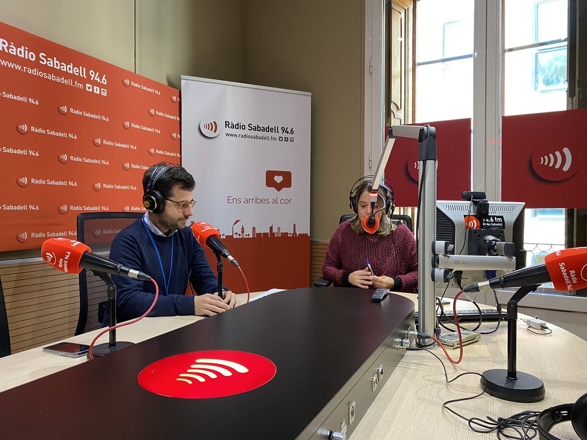 🎙️En directe a <a href="/RadioSabadell/">RàdioSabadell</a> per parlar de la #impressio3D amb el <a href="/doctorfillat/">Ferran Fillat MD PhD</a> 

Coneixem totes les novetats del <a href="/3DPTLab/">3D Surgical Planning Lab Parc Taulí</a> i la tecnologia #3D aplicada al sector #salut

Escolta'ns al 94.6! #FemSalut al <a href="/parctauli/">Consorci Corporació Sanitària Parc Taulí</a>