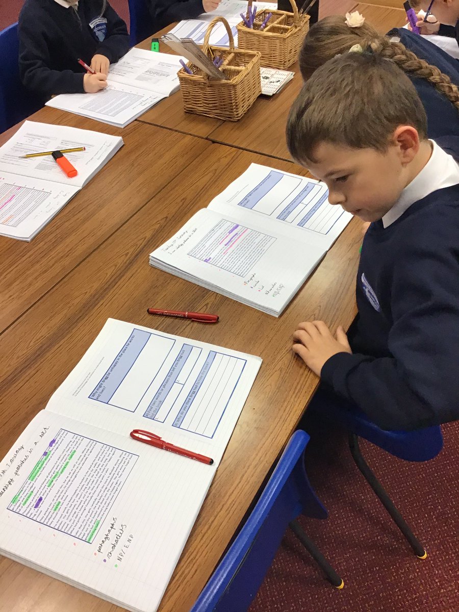 ABCPschool's tweet photo. #Class2K are identifying features in a text #ABEnglish https://t.co/DcIVjaUdnT