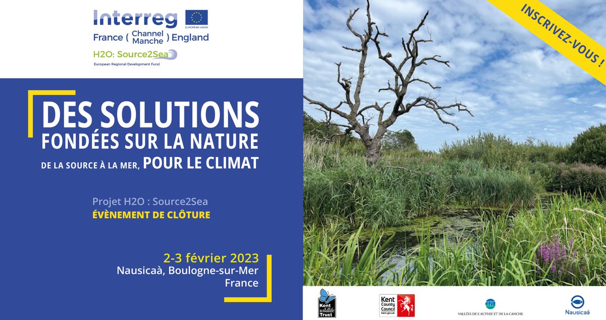 H2OSource2sea's tweet photo. 🌿 Venez découvrir les outils mis en place dans le cadre du projet @H2OSource2sea pour s’adapter au #changementclimatique et améliorer la qualité de l’#eau. La conférence se déroulera sous forme d'événement hybride. POUR S'INSCRIRE ⏩
https://t.co/bCIdjBYGk0 https://t.co/DHdtENZxMA
