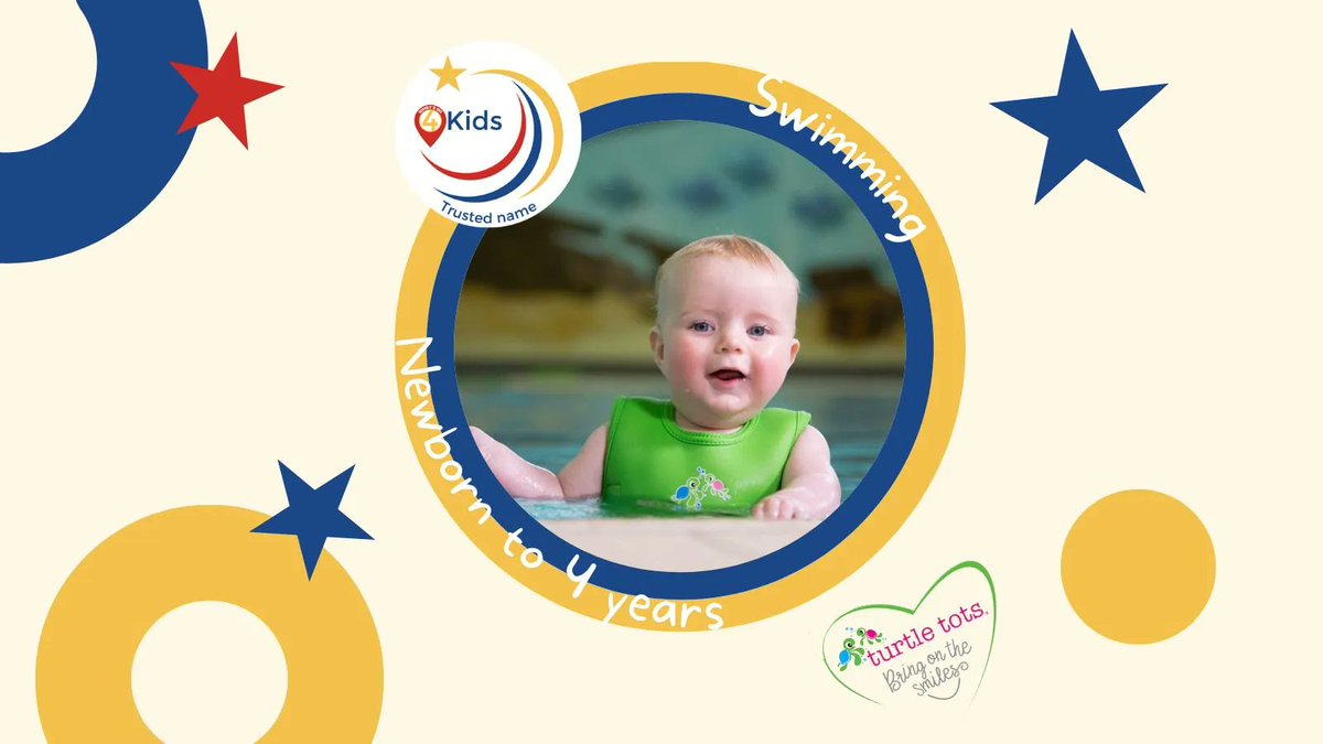 Attending Turtle Tots lessons from an early age familiarises children with water and teaches them vital life-saving skills. 🐟🐠

Head to @Turtle_Tots to find your nearest class! buff.ly/3yd0zxY 

#kidsactivities 
#swimming