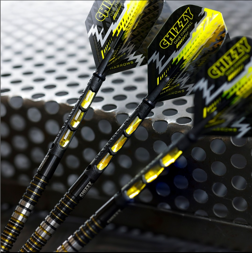 Harrows Darts on Twitter "⚫️🟡CHIZZY 90 x CARBON ST YELLOW🟡⚫️ How good
