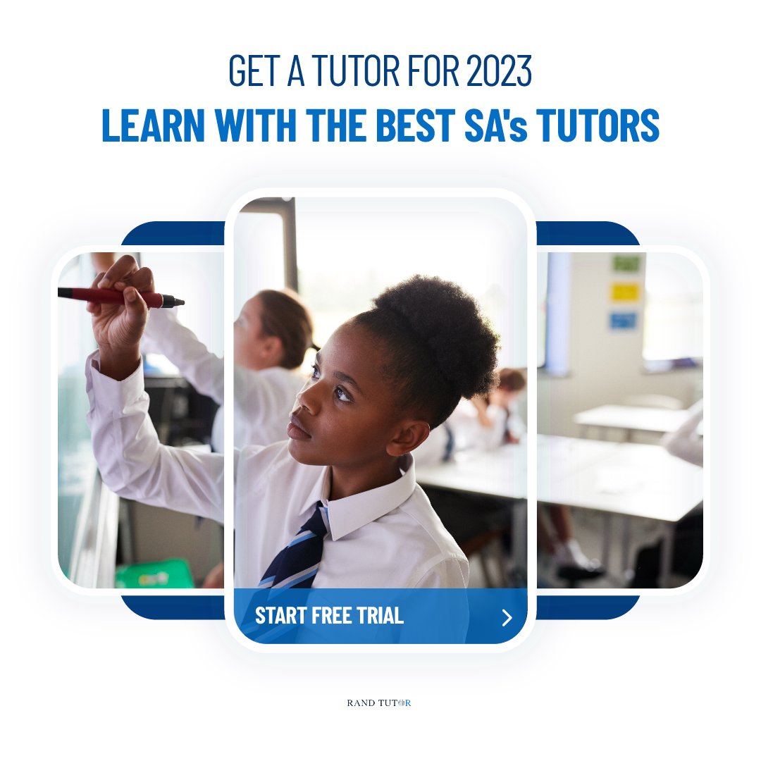 Are you looking for the best tutors in South Africa to help your child succeed in 2023? 
 🙌 We offer online and home tutoring services with the most experienced and professional tutors to help your child reach their academic goals📚 

#privatetutoring #onlinetutoring #hometutors