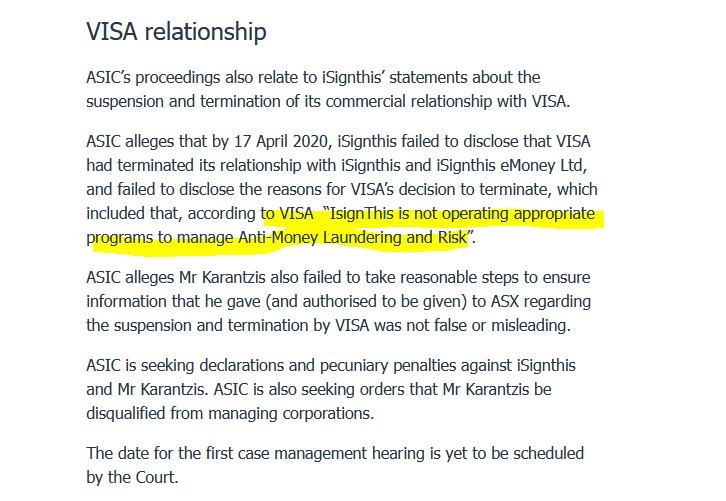 ebit4u's tweet photo. I guess we can be sure that CySec did an enhanced due diligence before they granted a e-money license to the European spin off of the Australian #isignthis (ISX Financial EU PLC CySec) (just joking !). https://t.co/C59t1hBBHd
