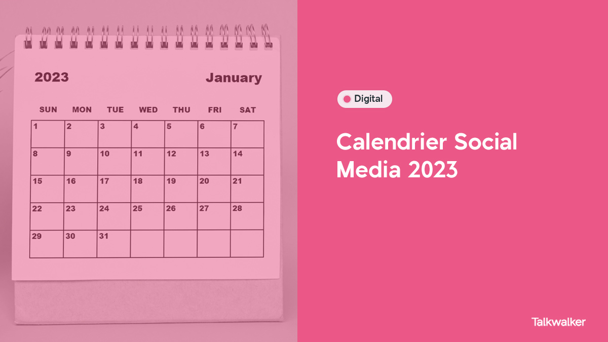Cette année encore <a href="/unpotedanslacom/">jaiunpotedanslacom</a> et Talkwalker vous proposent leur calendrier social media. Vous y touverez 450 dates à ne pas manquer pour préparer votre #calendrieréditorial 🚀 ow.ly/wJxI50MskIS