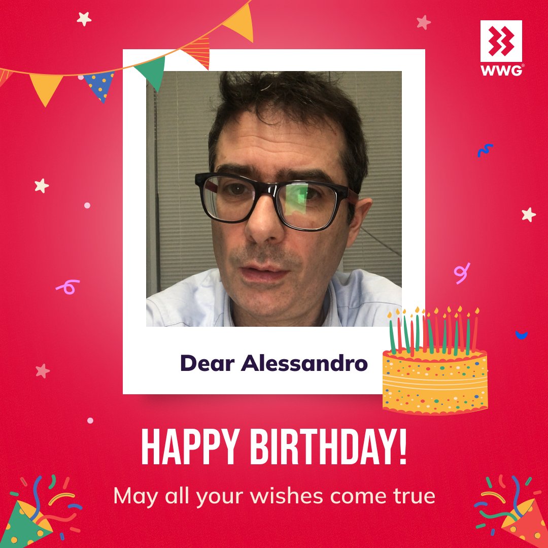 Happy Birthday to our CTO, Alessandro Ciofini! 🎉

He is such an awesome  team mate who deserves nothing but happiness and joy in the year ahead. 🌟