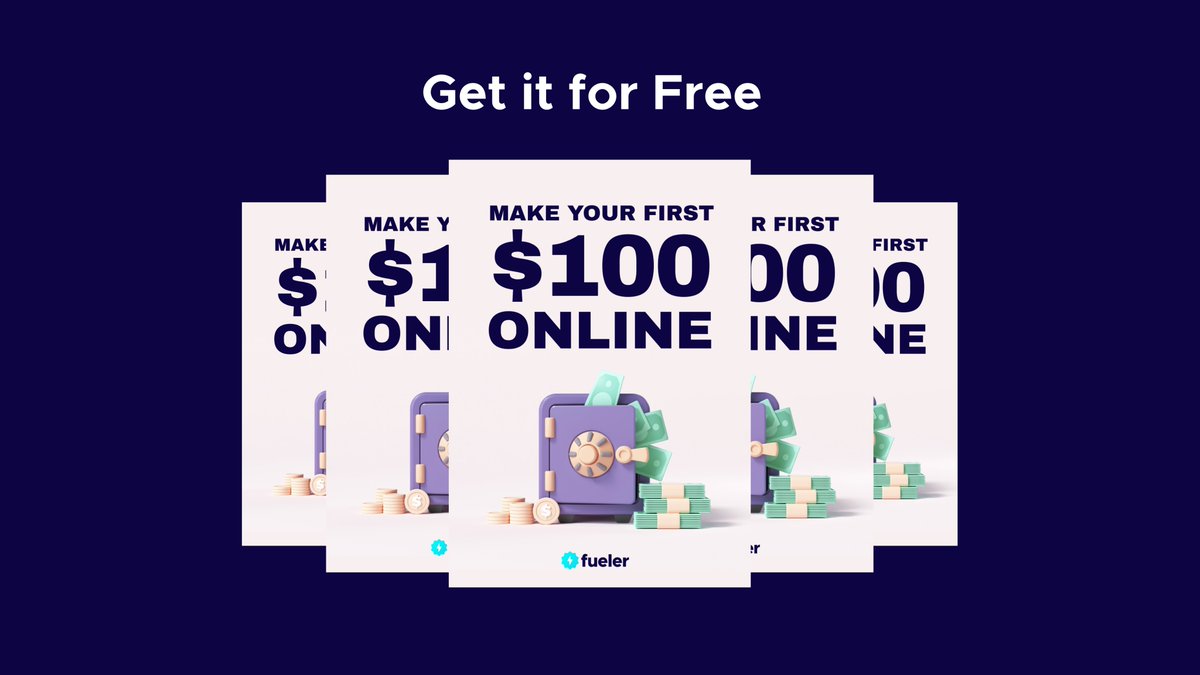 FuelerHQ's tweet image. 🎁🎁 Launch Alert 🎁🎁

There are 1000s of ways to make money on the internet but if you start finding them, you will hardly find 5-10

This ebook has a proper guide and ideas to make money on the internet

Retweet this tweet and comment &quot;Fueler&quot; to get it for free