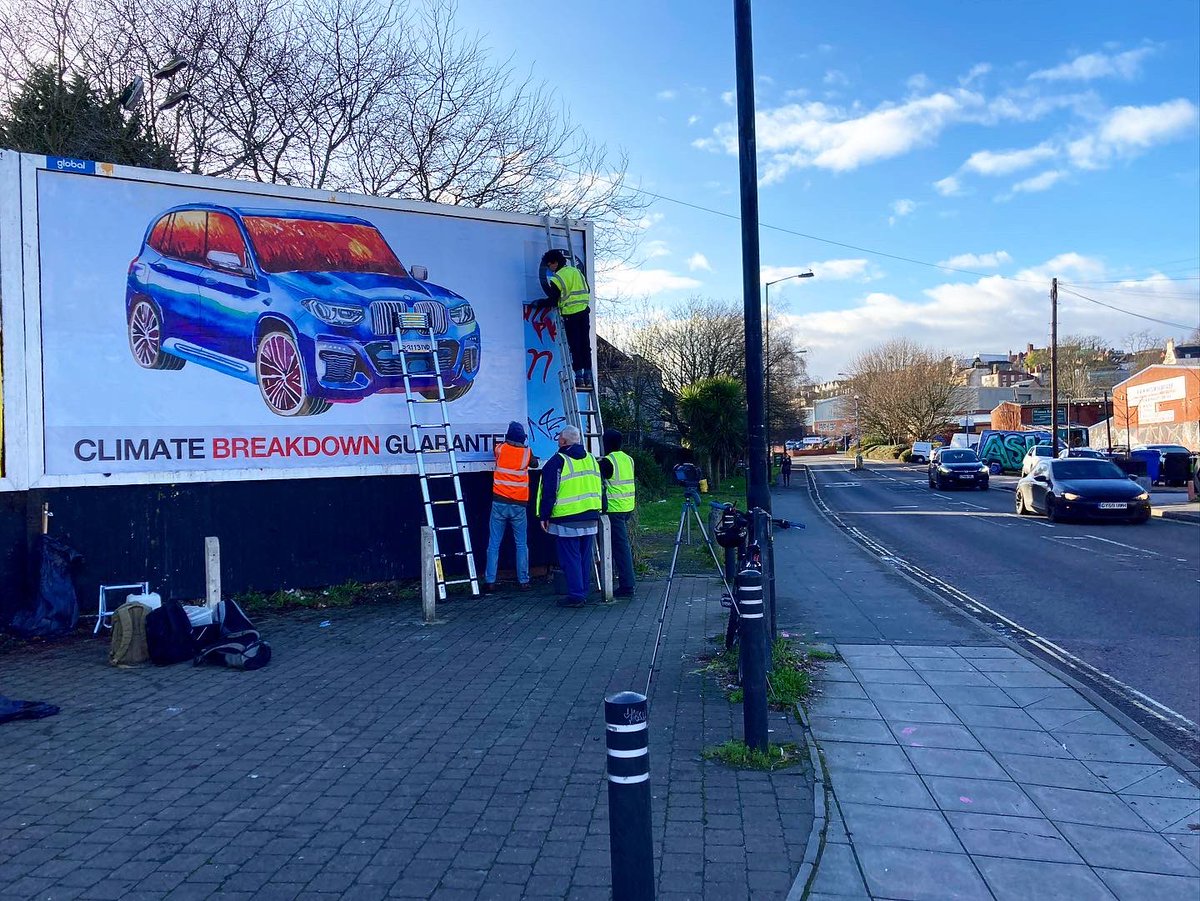 I was recently commissioned by BMW to design some advertisements for them.  The team at BMW really wanted me to help them highlight the hard work they’ve been doing to lobby against governments taking action on climate change.