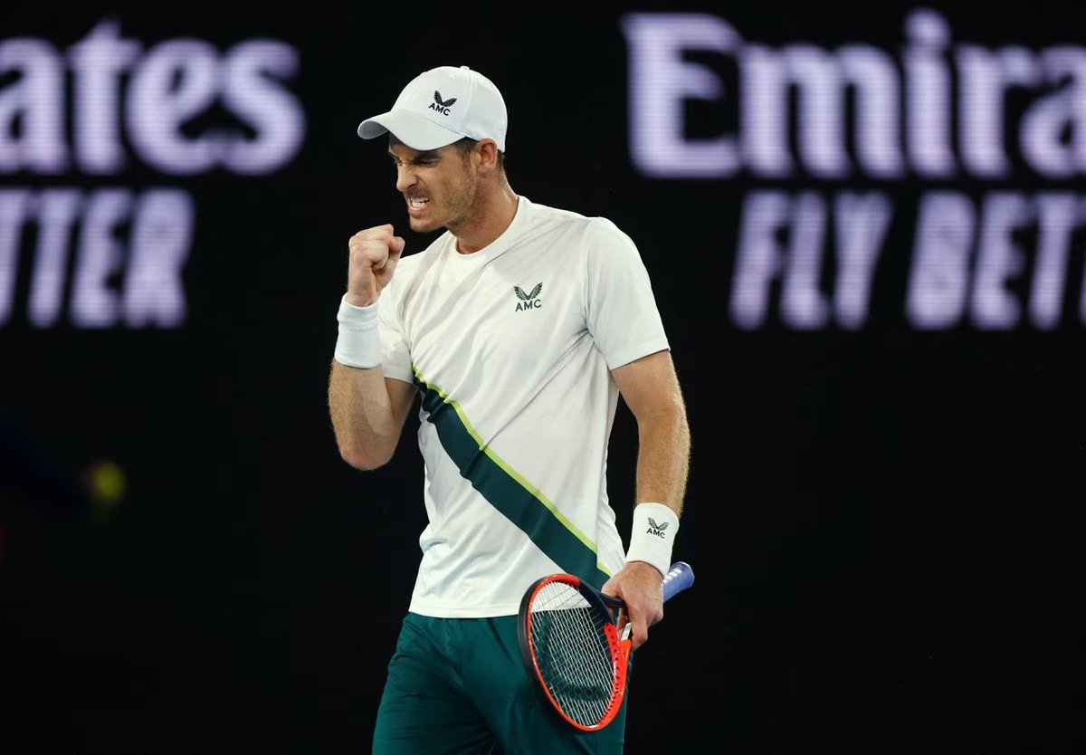 Andy Murray weathered the storm against 13th-seeded #MatteoBerrettini to win in the first round of the #AustralianOpen 6-3 6-3 4-6 6-7(7) 7-6 (10-6). #AndyMurray