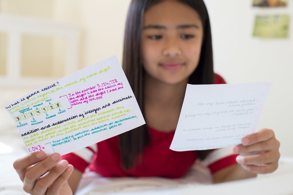 Parentsguideto's tweet photo. ...study hacks 12/25

Use a range of revision techniques
Mindlessly reading through class notes  isn’t an effective method of #studying. Instead, encourage your teen to explore a range of #revision techniques, such as using mind-maps, flash cards, #exam papers and online apps https://t.co/ymGSRMC9l8