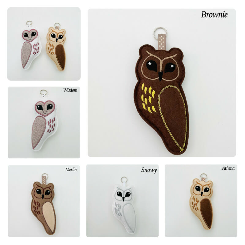 So and a great choice of colours. Owl Bag Charm Keyring Hanging Decoration Gift thebritishcrafthouse.co.uk/product/owl-ba… #tbchboosters #smallgiftidea