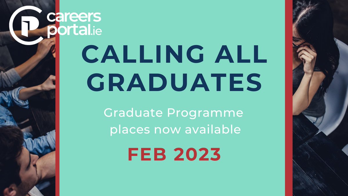 CareersPortal's tweet image. Graduate Programmes Currently Hiring - February 2023

Here&apos;s a list of companies who will be closing their graduate programme applications in February!

Currently hiring:
- @Ryanair 
- @JAMESONGRADPROG 
- @mercuryeng 

Read: 🔗ow.ly/Qtfg50MskEP

#GraduateProgrammes #Hiring