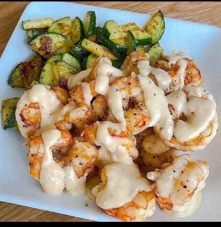 Spicy roasted shrimp