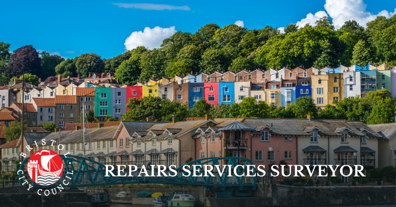 PromotingPeop1e's tweet photo. We are looking for a Repairs Services Surveyor. This is an exciting opportunity to join Housing Repairs &amp; Maintenance, part of Housing &amp; Landlord Services at @BristolCouncil. You can help make a big difference by ensuring our properties are safe &amp; secure homes for our residents.