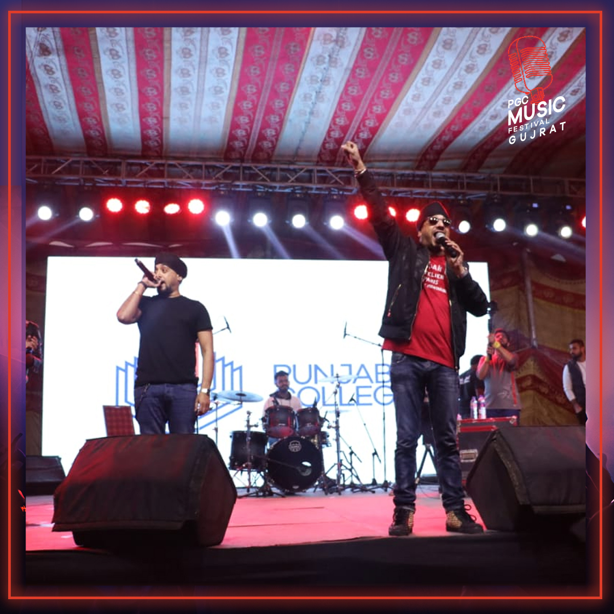 'The Ultimate Bhangra Pop Band' in the city of Gujrat back in Dec 2022 on the <a href="/PGCWorld/">Punjab Colleges</a> tour.

Did you know, Sohni Mahiwal, the tragic love story, originated in Gujrat in 18th century (nah, us neither!)

<a href="/herbiesahara/">Herbie Sahara</a> <a href="/GurpsSahara/">Gurps Sahara</a> #FromtheUK #UKBhangra #Bhangrasongs #Punjabimusic