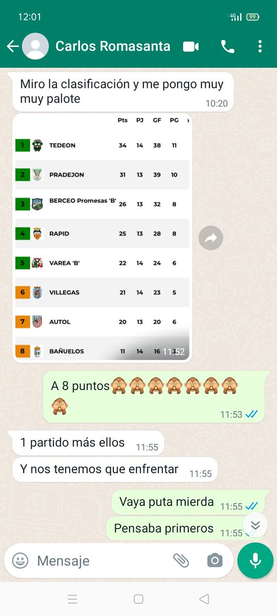 EDANTS3's tweet photo. Ya se ha pasado mala hostia por perder en @CDBerceo😃
Y NO TODOS PERDIERON EEEEH🧐REGIONALES GANARON EN BAÑOS😈MR.BOTAS ENTRECARAJILLOYCARAJILLO @cromasanta81 PLAN SIN FISURAS😈CAMPEONARÁN😃
-"Es momento MR.KAY @aruizolalde se eche a un lado y tome yo riendas🧐Ponme un roncola🐒" https://t.co/BoMhbKyl4c
