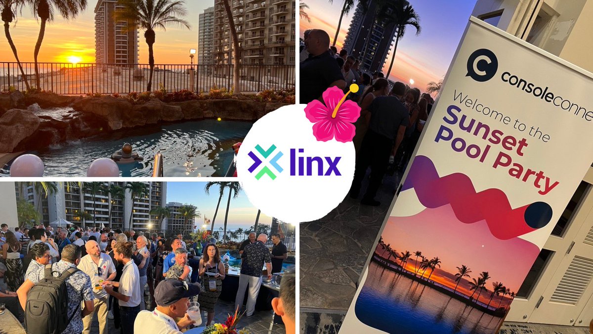 LINX_Network's tweet photo. Thanks to #LINX ConneXions Reseller Partners @ConsoleConnect for hosting a great Sunset Pool Party. Good vibes and networking all round.
#PeeringandMore #PTC23 #PeeringPartners #IXP #Interconnection https://t.co/7Q365iGxUE