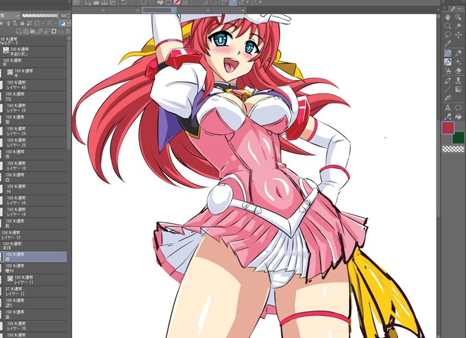 エスカレイヤー落書き230116清書&修正中 