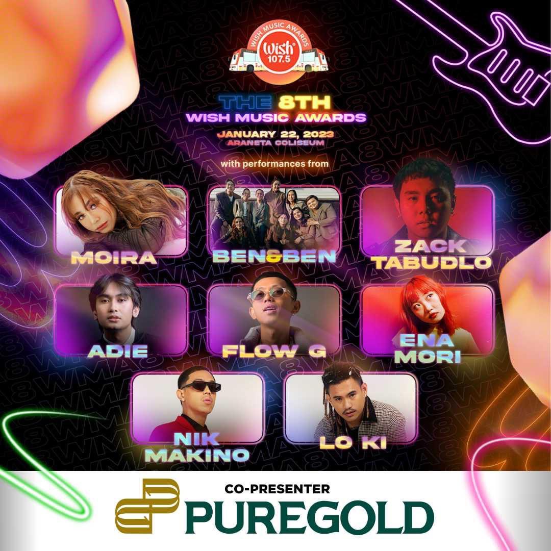 Puregold_PH's tweet photo. We’re giving away FREE 𝟓𝟎 𝐔𝐩𝐩𝐞𝐫 𝐁𝐨𝐱 tickets, 𝟓𝟎 𝐋𝐨𝐰𝐞𝐫 𝐁𝐨𝐱 tickets and 𝟏𝟎 𝐕𝐈𝐏 tickets to the 8th Wish 107.5 Music Awards! https://t.co/jnpg8xXpC1