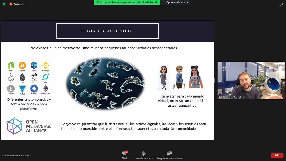 FomTalent (@fomtalent) on Twitter photo No existe un único metaverso, existen muchos pequeños mundos virtuales | Hoy, nuestro profesor <a href="/pabloinnovae/">Pablo Ayala</a> habla sobre el metaverso en #LaHoraPremium de <a href="/atlastec/">Atlas Tecnológico</a> No existe un único metaverso, existen muchos pequeños mundos virtuales | Hoy, nuestro profesor <a href="/pabloinnovae/">Pablo Ayala</a> habla sobre el metaverso en #LaHoraPremium de <a href="/atlastec/">Atlas Tecnológico</a>