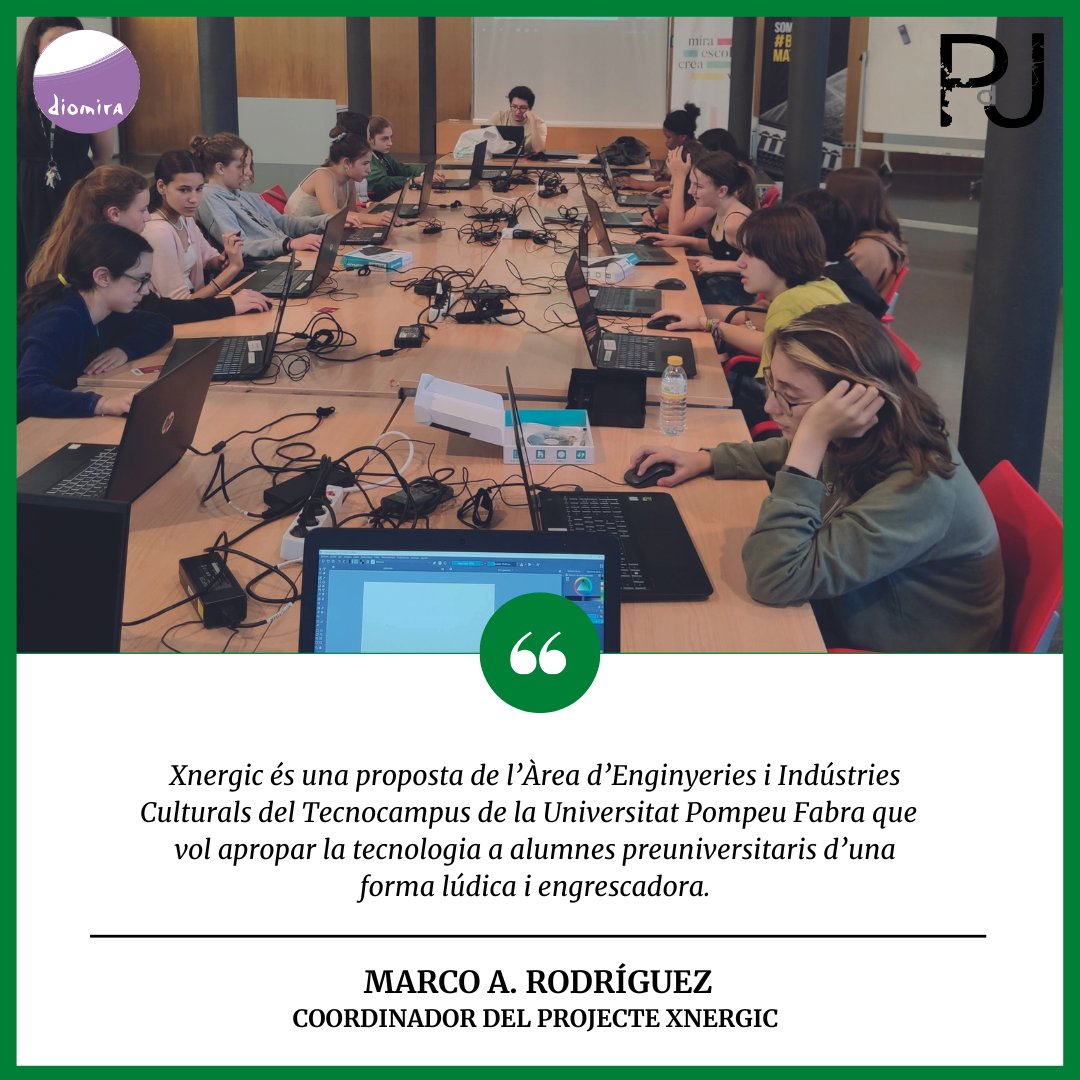AssDiomira's tweet photo. 📢 Vam parlar de la irrupció de les noves tecnologies:
✏️ Canviar la percepció dels videojocs amb @Gaming_catala
✏️ Jugar, provar i aprendre amb la tecnologida - Marco A. Rodríguez @TecnoCampus @xnergic
✏️ El CatVers, el metavers català @CBCat_io
📲 https://t.co/oScDIlQxWb https://t.co/Kq9kmm0hEr