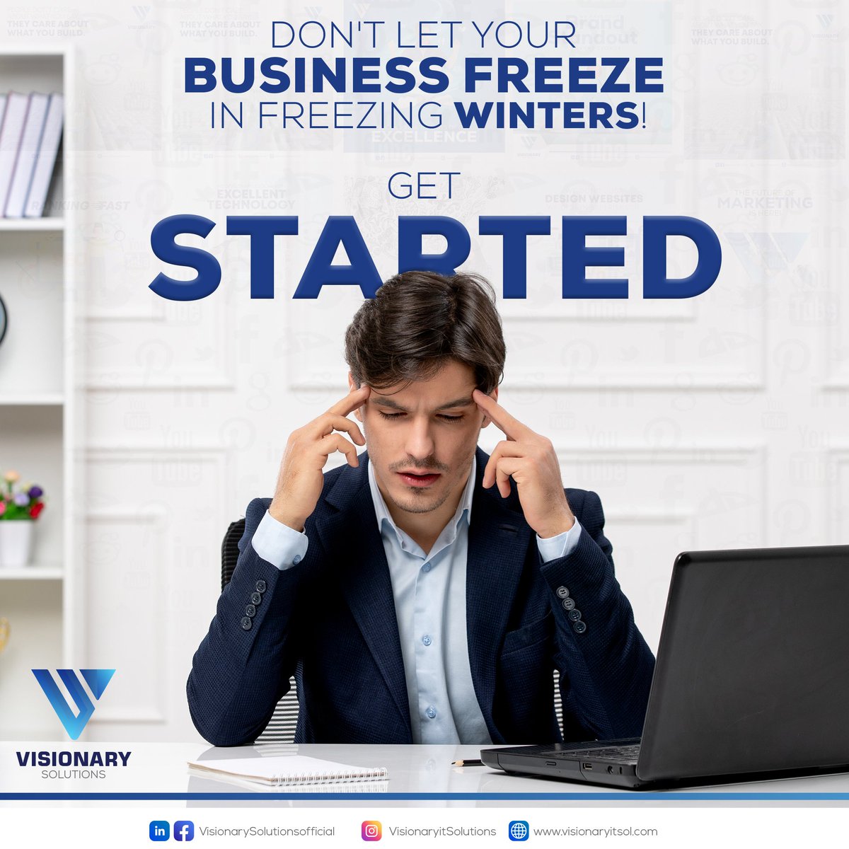 VisionarySolut1's tweet image. Don&apos;t let your business suffer because it&apos;s the time to sparkle &amp;amp; polish your business growth.
Visionary solutions brings simple, innovative &amp;amp; cost - effective digital marketing solutions now within your reach!
#seo #VisionarySolutions #VisionarySolutions #onlinemarketing