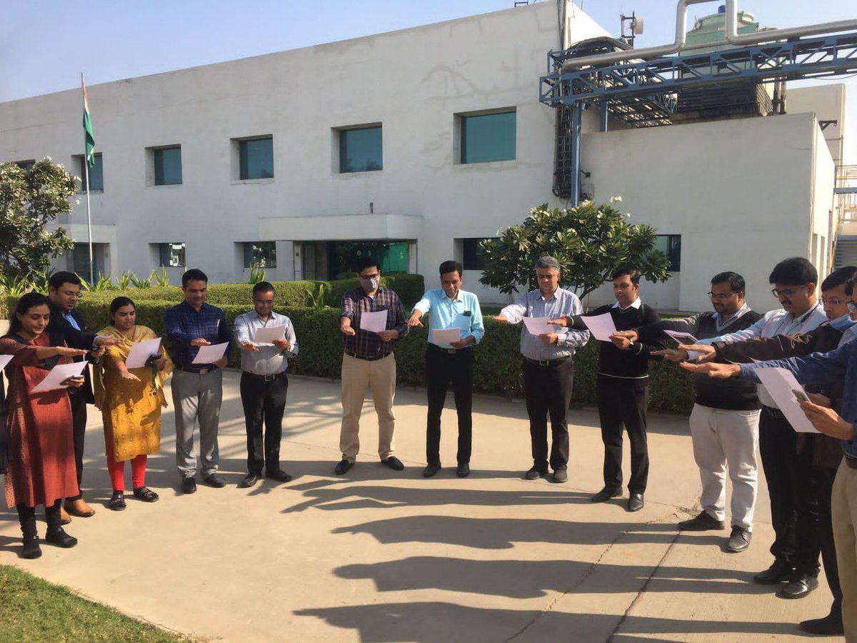 Hesterindia's tweet image. In light of #RoadSafetyWeek2023, we conducted several training programs for our employees. The activities observed safety guidelines to prevent injury and loss of life followed by a road safety pledge to motivate employees to adhere to #SafetyGuidelines. 

#Hester #RoadSafetyWeek