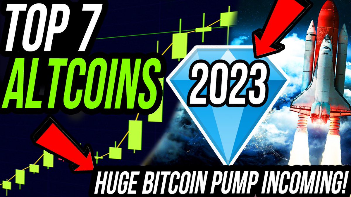 MartiniGuyYT's tweet image. TOP 7 #ALTCOINS TO HOLD IN 2023 🚨 #BITCOIN  PUMP TO $28K WITHIN DAYS?! CME GAP BULLISH! BITCOIN AND #ETHEREUM NEWS &amp;amp; ANALYSIS

WATCH ASAP!! DO NOT SKIP!!👇
youtu.be/JbZmGyFtnvw