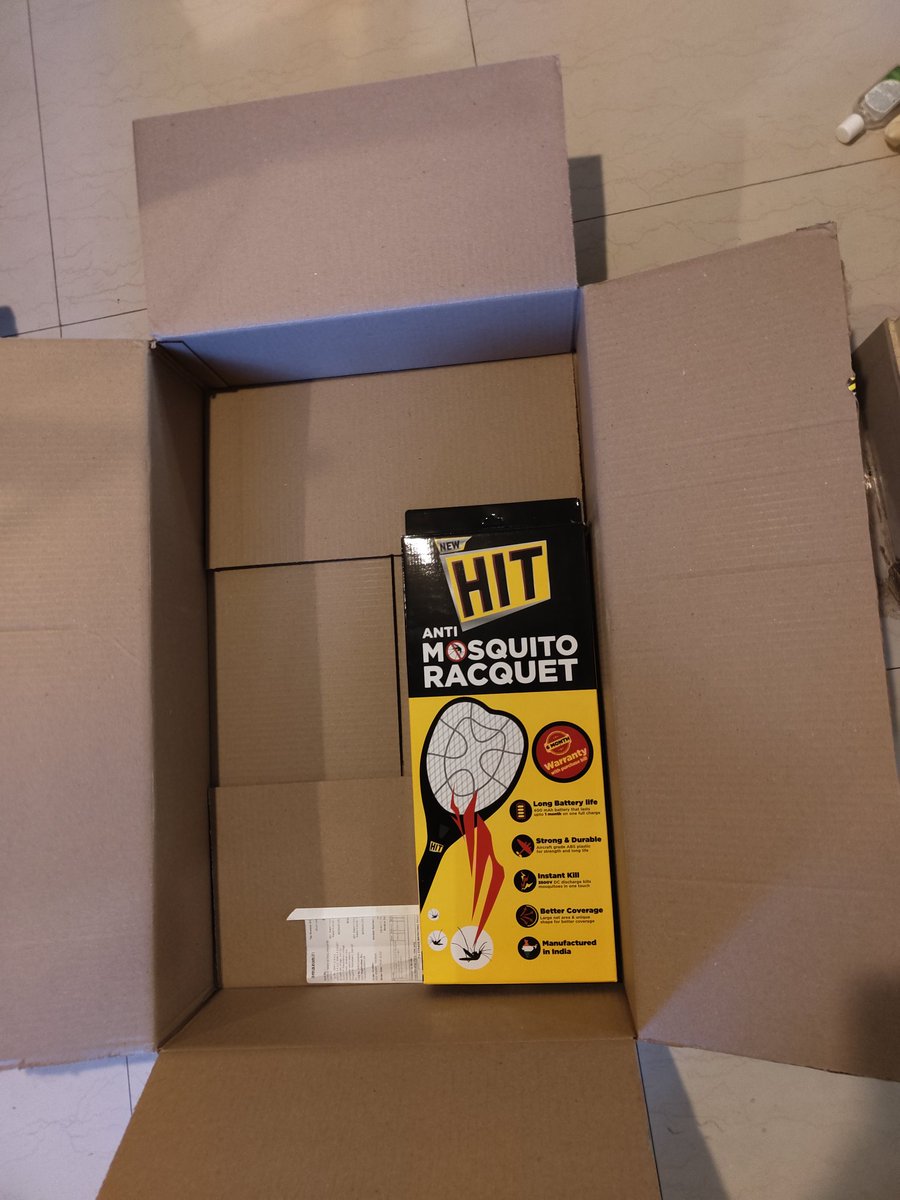 Really <a href="/amazonIN/">Amazon India</a>? Did you really need to pack a boxed item inside a box that's  8 times larger? The original item was already bubble wrapped and inside a box. I'm genuinely grossed out.