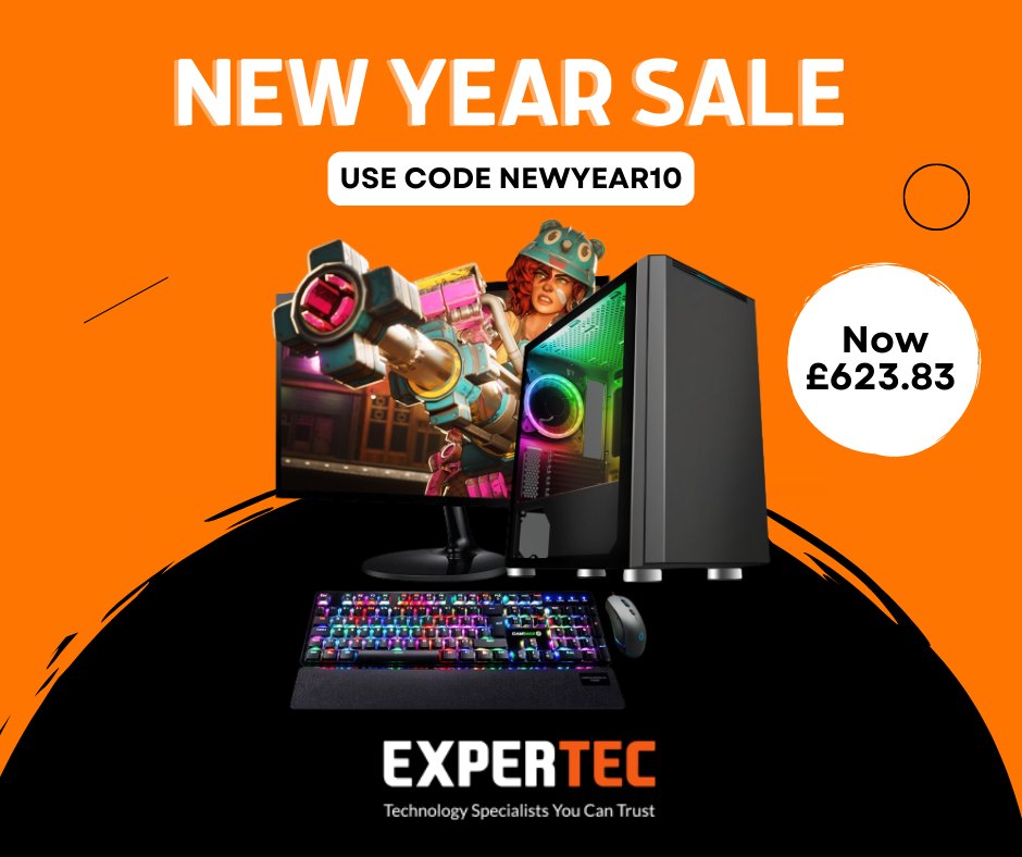 ExpertecUK's tweet image. Today's featured #GamingPC is the Core i3-12100 16GB RAM 2GB 1030 Graphics Card 1TB HDD 120GB SSD Windows 11 #GamingBundle!

Enjoy a RGB gaming keyboard and mouse alongside this Gaming PC and monitor when you buy this fantastic bundle. 🖱️🤩

🔗: expertec.co.uk/gaming-pc-s/ga…