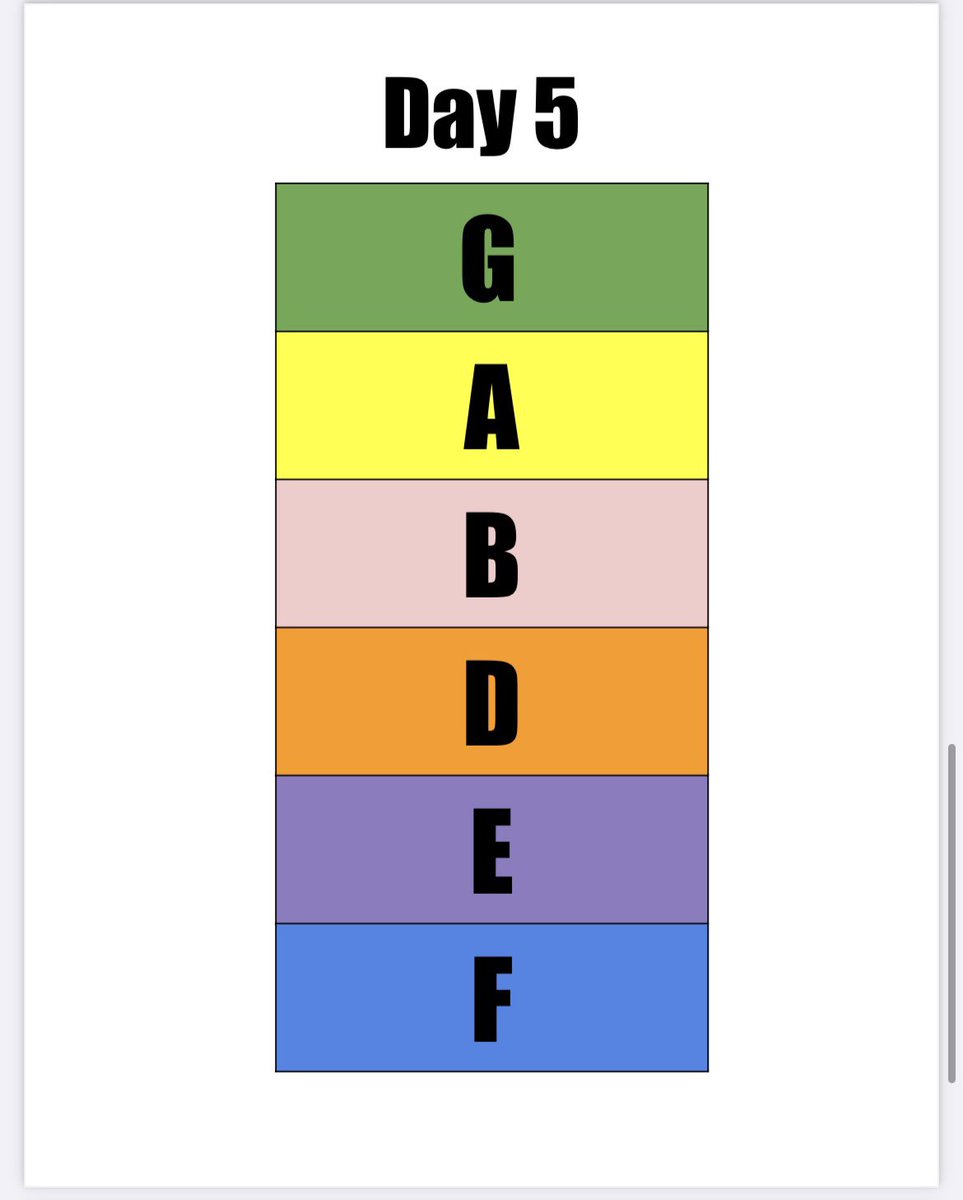 Good morning Panthers!! Today is Day 5, Lunch is during E Block. Have a great week!! Reminder: Q2 grades close this week, make each day count! You’ve got this!! ❤️ 🐾 <a href="/DrCSJones/">Christopher Jones</a> #whpantherpride