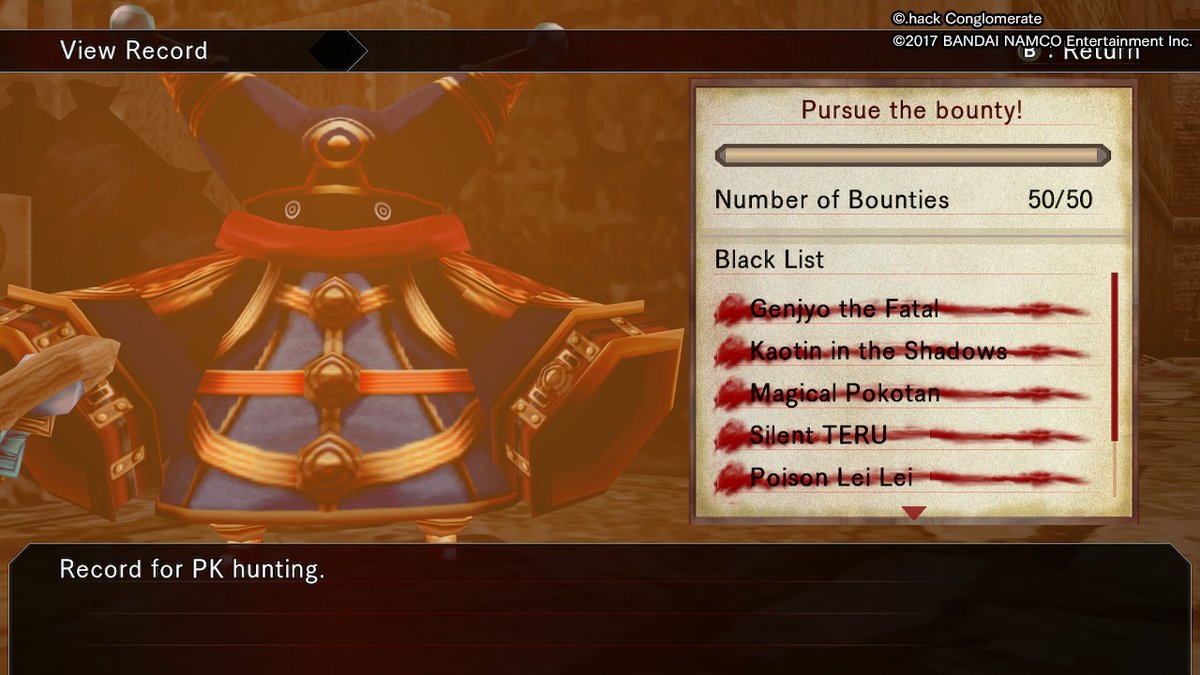bwhitey1120's tweet photo. We're back with more .hack//G.U. updates once again. This time, we have the post game arena challenge defeated, Avatar Awakening maxed at LV10, all Lost Weapons fully upgraded, and Pursue the Bounty sidequest completed. #dothackGULastRecode #NintendoSwitch https://t.co/2pPO2ZLNip