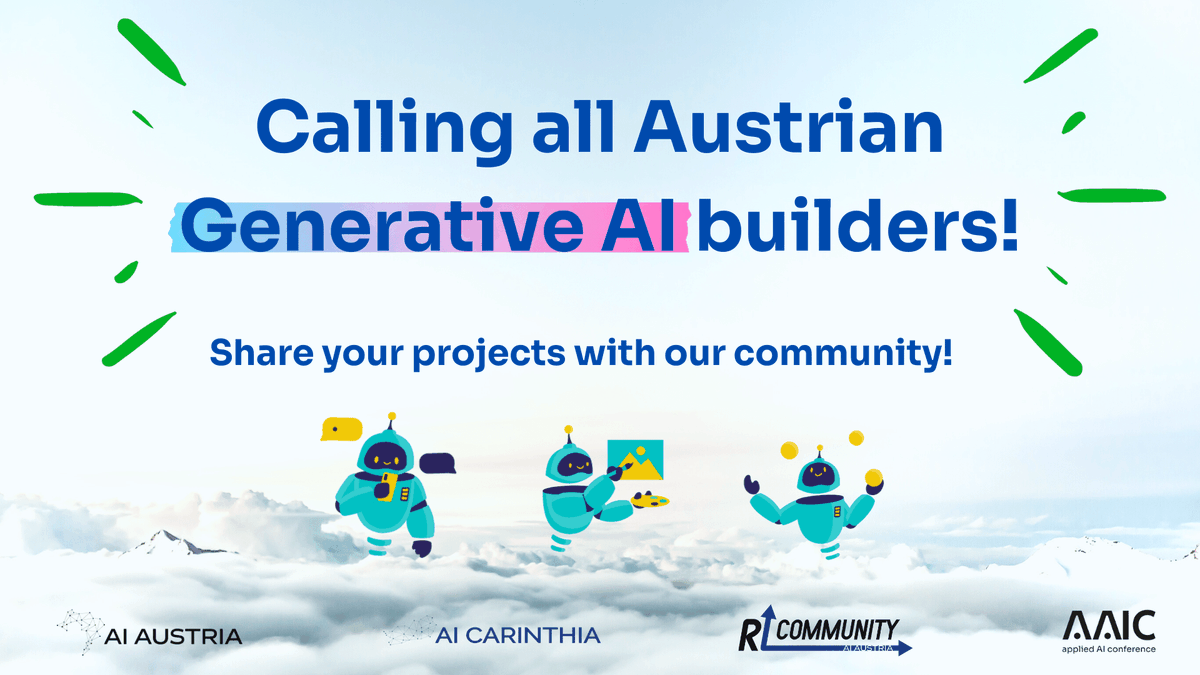 📣 Calling AI builders in Austria - Share your generative AI projects with us! 🤖🎨 aiaustria.com/news/generativ…