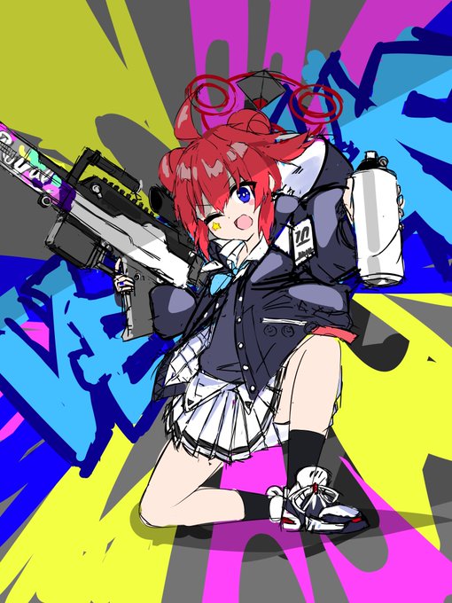 書きかけの小塗マキのラフ 