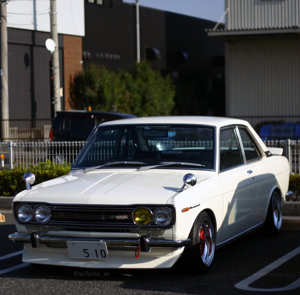 12月に北本のイベントの場外駐車場にいた510。渋かった〜☺️

#Datsun #Datsun510 #Bluebird #olschool #旧車
